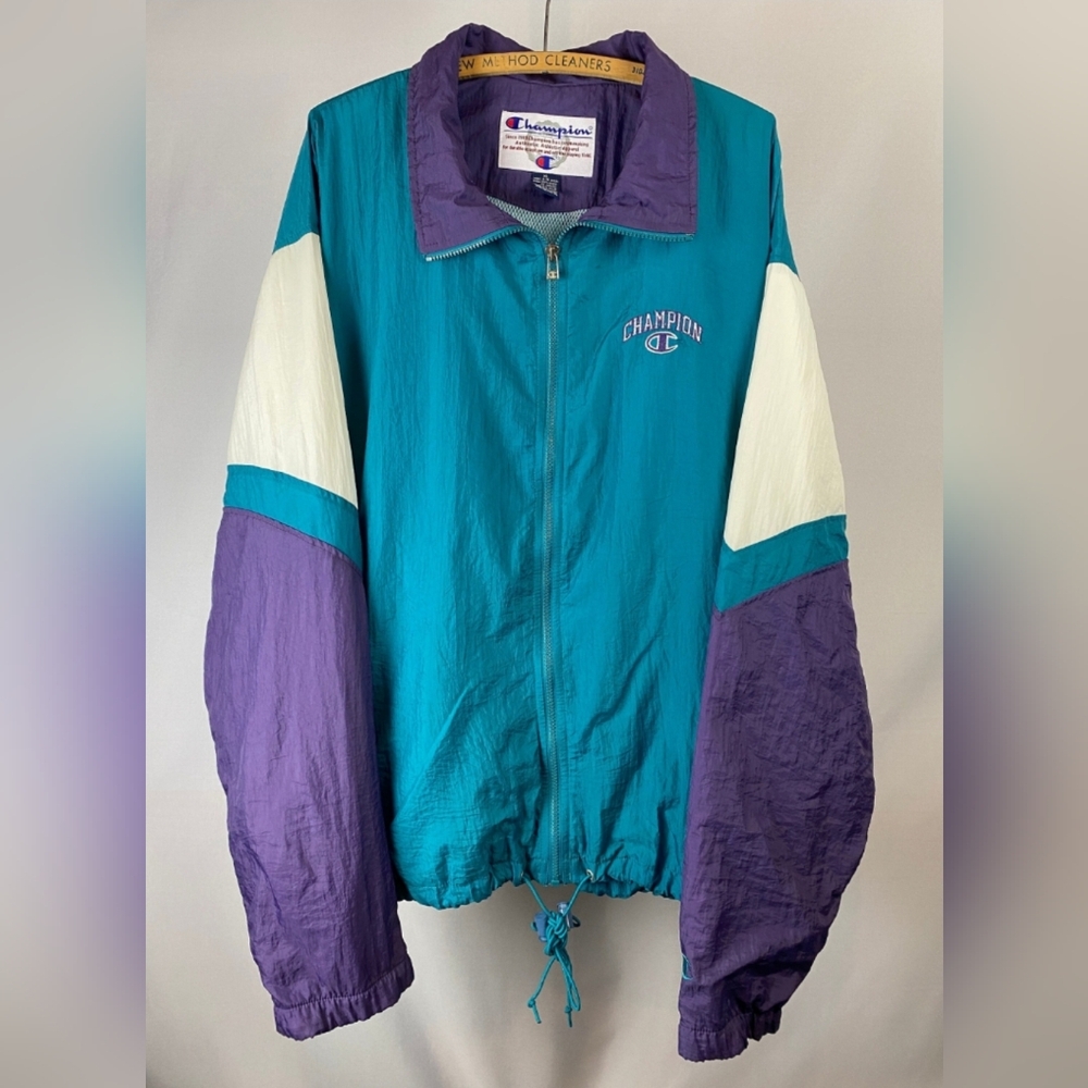 Champion Vintage 90s Nylon Jacket Size XL